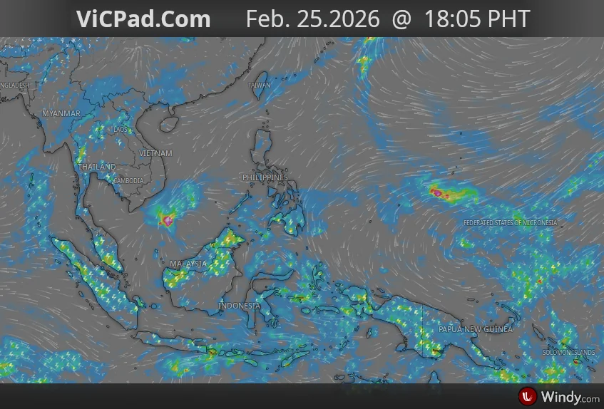 Overview Large Weather Map