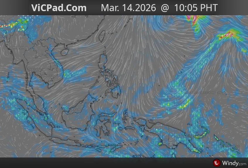 Yesterday Weather Map